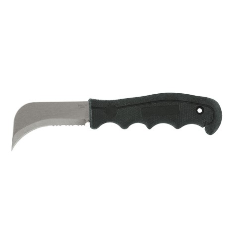 LINO KNIFE WITH RUBBER HANDLE CARDED 